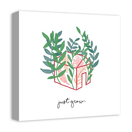 Greenhouse Canvas Wall Art